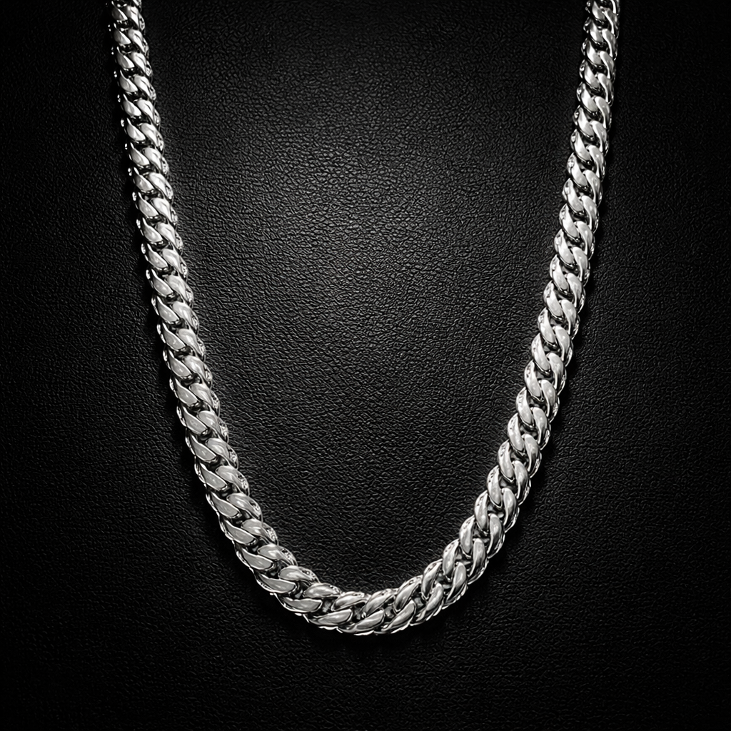 Classic Silver Link Chain Necklace