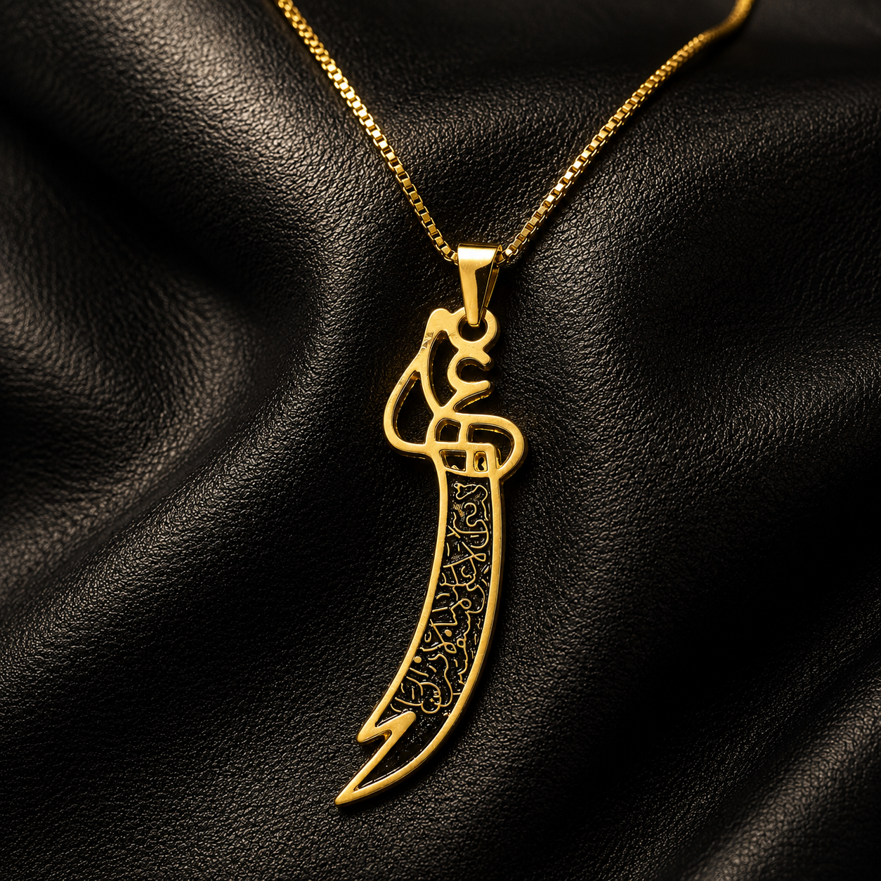 Zulfiqar Sword Pendant Necklace